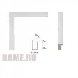 Rama din plastic - Art: 20-03-01 numai la RAME.RO