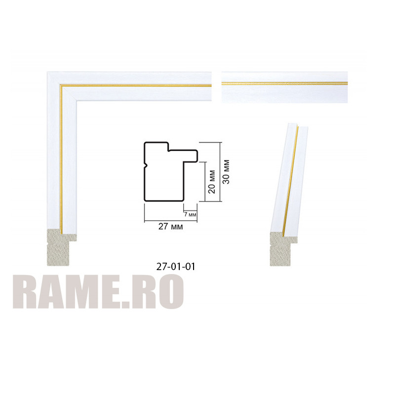 Plastic Frame Art.No: 27-01-01 at RAME.RO