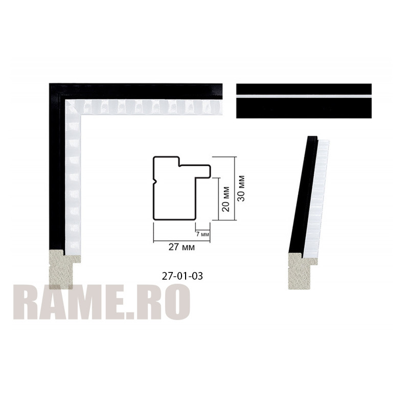 Plastic Frame Art.No: 27-01-03 at RAME.RO