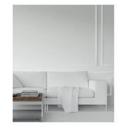 Elegant interior molding, article 147-114 white