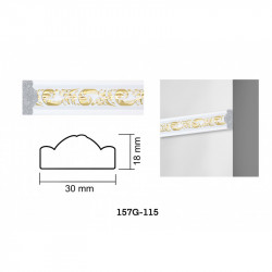 Molding interior pentru perete 157G-115- decor pentru casa ta