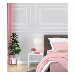 Elegant interior molding, article 120-115 white