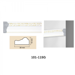 Molding interior pentru perete 101-115G- decor pentru casa ta