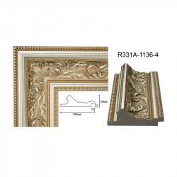 AM1035 1136  Plastic Frame brown with patterns in Romania | Rame.ro