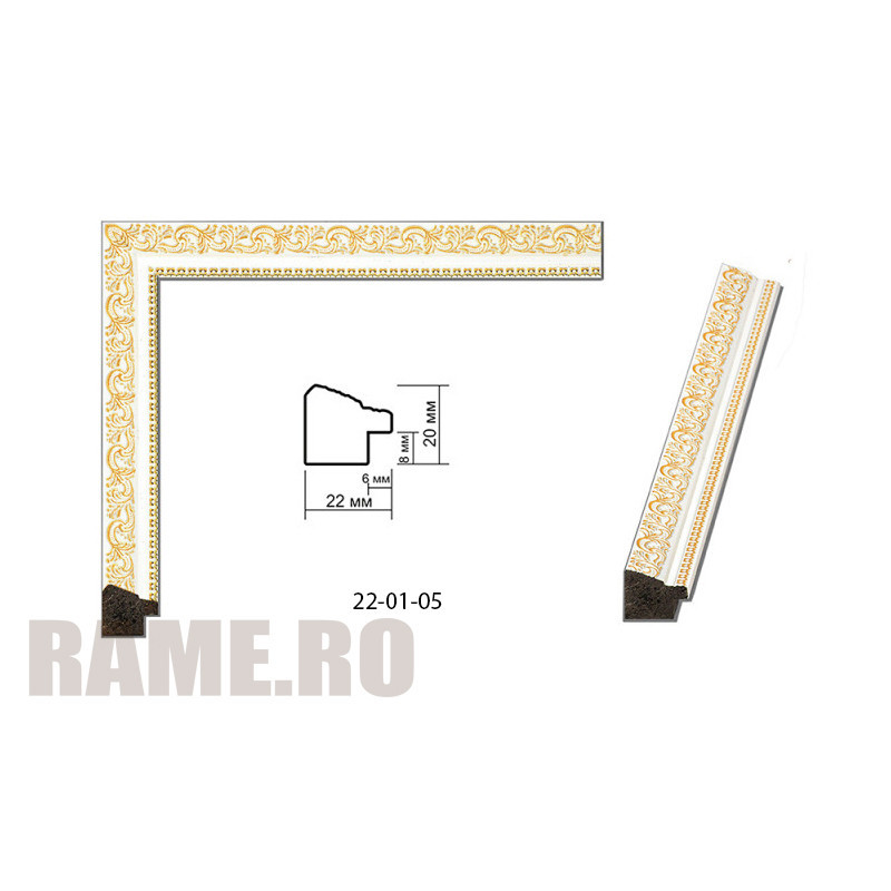 Rama din plastic - Art: AM2220 015-3  numai la RAME.RO