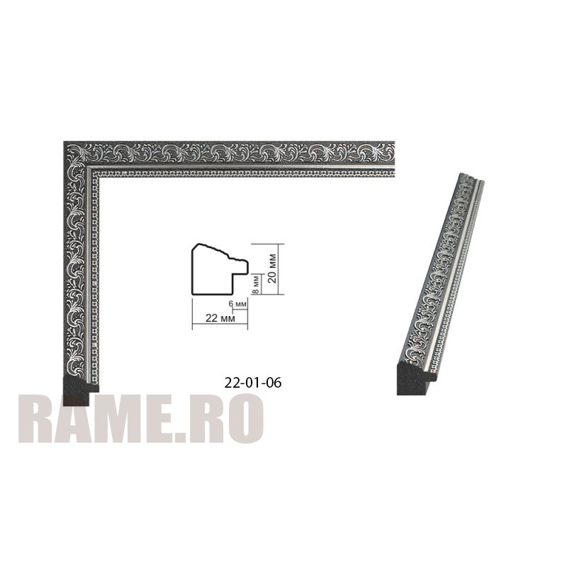 Rama din plastic - Art: AM2220-2211 numai la RAME.RO