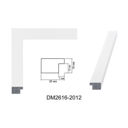 Plastic Frame Art.No: DM2616-2012 (white) at 4,38 RON (TVA not inc.) | RAME.RO