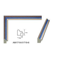 Rama din plastic - Art: AM1719-01719-6 numai la RAME.RO