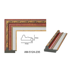 Plastic Frame Art.No: AM5124-253 at 10,21 RON (TVA not inc.) | RAME.RO