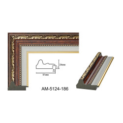 Plastic Frame Art.No: AM5124-186 at 10,21 RON (TVA not inc.) | RAME.RO