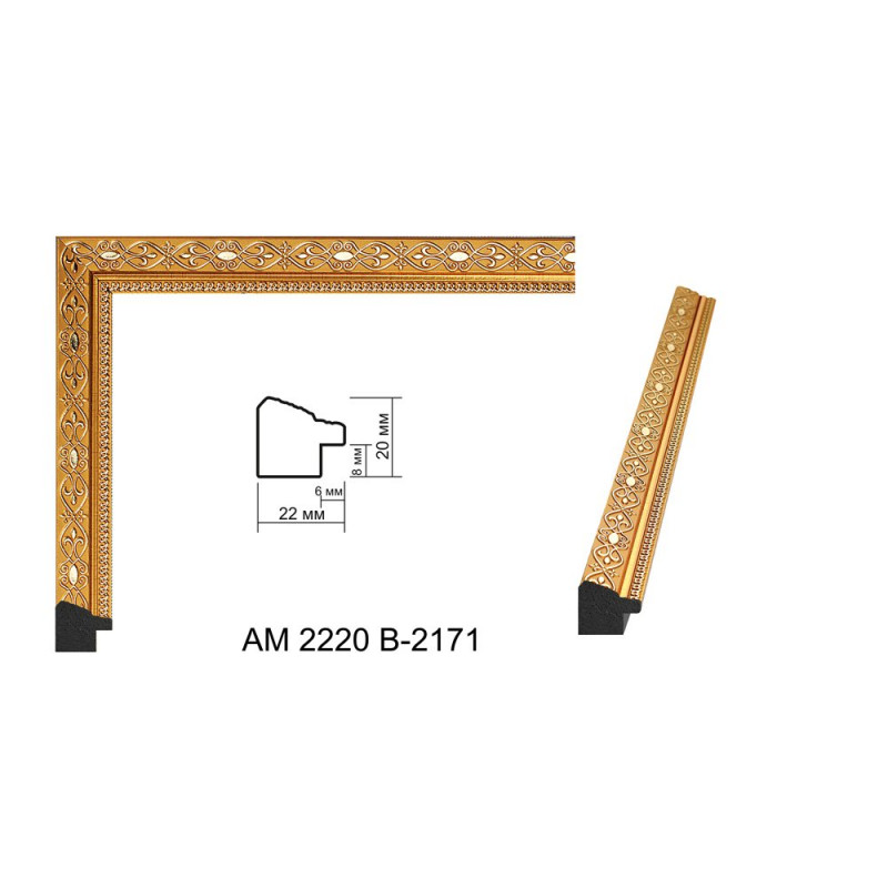 Plastic Frame Art.No: AM-2220B-2171 at RAME.RO