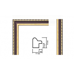 Rama din plastic - Art: DM 1715-X048 numai la RAME.RO