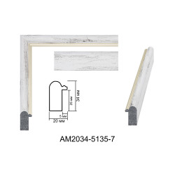 Plastic Frame Art.No: AM 2034-5135-7 at RAME.RO
