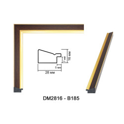 Plastic Frame Art.No: AM 2816-B185 at 4,01 RON (TVA not inc.) | RAME.RO
