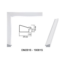 Profil pentru rame tablou - Art: AM 2816-19081S numai la 4.01 (fara TVA) RIN | RAME.RO