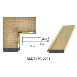 Profil pentru rame tablou - Art: DM 7616C-2201 numai la 15,95 RON (fara TVA) RON | RAME.RO