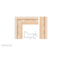 Plastic Frame Art.No: 55-03-01 (gold) at 3,26 USD online | Baghet.md