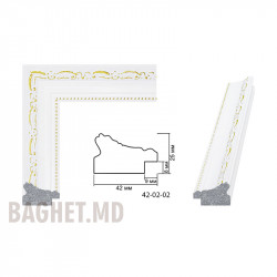 Buy Plastic Frame Art.No: 42-02-02 at 3.08 USD | Baghet.md