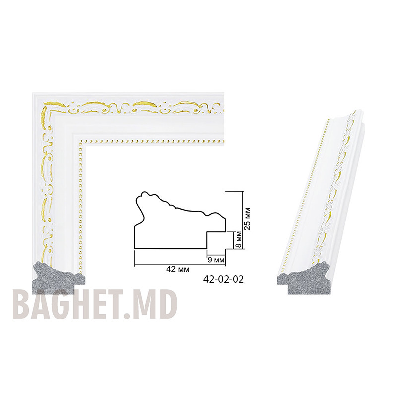 Buy Plastic Frame Art.No: 42-02-02 at 3.08 USD | Baghet.md