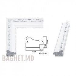 Buy Plastic Frame Art.No: 42-02-03 at 3.08 USD | Baghet.md